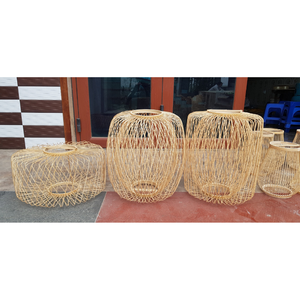 Cestas de almacenamiento de bambú ecológicas hechas a mano de alta calidad, diseño multifunción para sala de estar, estilo clásico, tamaño de Color personalizado - Product Image 1