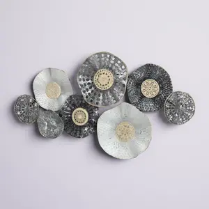 Arte de Pared de Metal de Diseño Antiguo para Interiores del Hogar, Multicolor, Sala de Estar, Accesorios Rústicos de Arte de Pared de Metal - Product Image 4