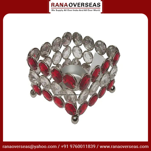 High on Demand Product Iron and Diamond Cut <b>Tealight</b> Candle Holder for Event Decorations Wedding Decorations at Good Price - Product Image 2