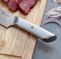 Paudin CH3 couteau de cuisine de haute qualité acier inoxydable 430 manche de traversin Chef cuisine couteaux de cuisine en acier à haute teneur en carbone