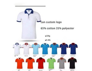 เสื้อโปโลผ้าฝ้ายถักลายสำหรับผู้ชายเสื้อโปโลผ้าคอตตอนลายกีฬากอล์ฟระบายอากาศออกแบบโลโก้ได้ตามต้องการ - Product Image 2