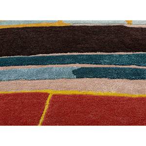 พรมขนสัตว์ผสมวิสโคสทอมือลายแอ็บสแตรก รุ่น Joy Gold Tra-15215 สำหรับตกแต่งบ้าน - Product Image 3