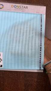 Tissu en lin et coton rayé de qualité supérieure en provenance du Portugal, largeur de 58 pouces pour textiles de mode - Tissu d'exportation de haute qualité - Product Image 3