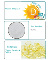 Stock UE : Poudre de Vitamine D3 100 000 UI/g, Cholecalciférol en Poudre de Qualité Alimentaire, Approvisionnement en Vrac pour Compléments Alimentaires