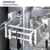 ZONESUN ZS-FS01 automatique tout en un Popcorn Pack Granule et pâte Sachet VFFS Machine à emballer remplissage équipement d'étanchéité