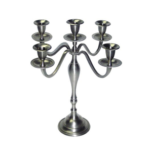 Manufacturer & Wholesaler Metal Aluminium Five <b>Pillar</b> <b>Candle</b> Holder Metal Aluminium Candelabra Decorative <b>Candle</b> Holder - Product Image 1