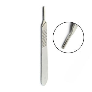 Manche de scalpel chirurgical en acier inoxydable, instrument médical réutilisable, outil de chirurgie orthopédique vétérinaire, fournisseur en gros - Product Image 3