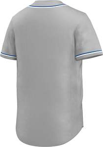 Camiseta de béisbol bordada personalizada, camiseta de softball con botones, uniforme sublimado de sarga, número de nombre del equipo, entrega rápida - Product Image 6