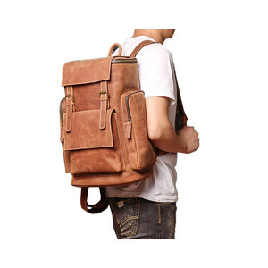 Sacs pour ordinateur portable en cuir robuste avec une construction solide et des coutures résistantes pour les professionnels, les affaires et les voyages quotidiens - Product Image 2