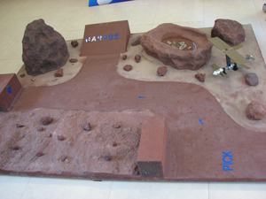 Banc en PRF fabriqué en 3D brun et blanc produits en résine décorative imperméable pour la décoration intérieure et extérieure de la maison classique - Product Image 2