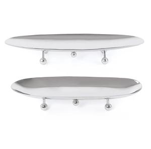 Multi Functional Decorative Dry Fruits <b>Chocolate</b> Metal Tray Elegant Design Dinner Table Decoration Serving Metal Tray - Product Image 4