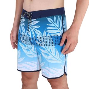 Short de surf décontracté à motif uni à séchage rapide pour hommes, short de plage à prix de gros - Product Image 3