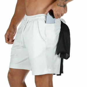 Men's Casual Gym Clothing <b>Quick</b> <b>Dry</b> Fitness <b>Shorts</b> Mesh Pocket Solid Jogging Sweatpants Bodybuilding Jogging <b>Shorts</b> Pattern - Product Image 1