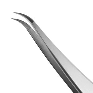Pince à épiler professionnelle d'extension de cils à pointe pointue applicateur de cils russe de marque privée personnalisable enduit multicolore - Product Image 3