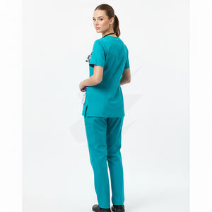 Conjunto de Uniformes Médicos Personalizados para Mujer, Ropa de Trabajo para Hospital, Venta al por Mayor OEM - Product Image 6