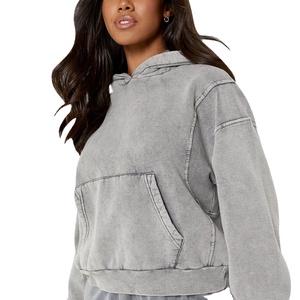 Produit très demandé femmes lavage à l'acide sweat à capuche respirant et à séchage rapide femmes lavage à l'acide sweats à capuche à vendre 2026 - Product Image 3