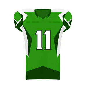 100% Polyester Football Américain Uniforme Ensemble Respirant Court Dernière Conception Prix Raisonnable Plus La Taille Option Personnalisable Porter - Product Image 5