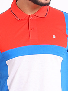 T-shirt 100% coton mercerisé de haute qualité de qualité supérieure coupe régulière demi-manche pour col polo tenue décontractée confortable Design imprimé - Product Image 3