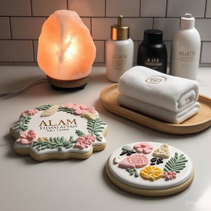 HACCP-ได้รับการรับรองงานฝีมือจากธรรมชาติโคมไฟเกลือหิมาลายันตกแต่งบ้านฮวงจุ้ยดอกไม้ข้ามตัวอักษรรักสัตว์ - Product Image 4