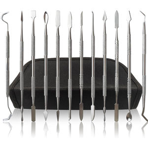 Juego de Herramientas para Esculpir Cera, 12 Piezas, Instrumentos Dentales para Cera, de Doble Punta, Manuales, con Certificación CE de Vaslcare - Product Image 1