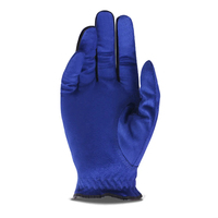 Vente en gros Gants de golf blancs antidérapants en cuir Cabretta Logo personnalisé Matériau souple Gants de golf ajustés pour femmes et hommes