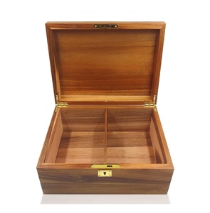 bulk supplier Wood <b>Box</b> manufacturer with <b>Hinged</b> Lid Latch Closure Engraved Rectangle Design - Product Image 4