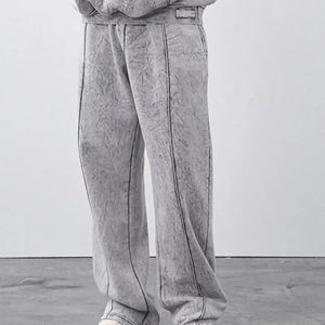 ชุดกีฬาลำลองสำหรับผู้ชายชุดวิ่งจ๊อกกิ้งพิมพ์ลายผ้าฝ้ายโพลีเอสเตอร์ - Product Image 3