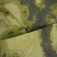 Russe FG Jungle Ruins Camouflage Tissu 50% Nylon 50% Coton Imperméable Imprimé Tactique Plaid Résistant À La Déchirure pour Veste Pantalon