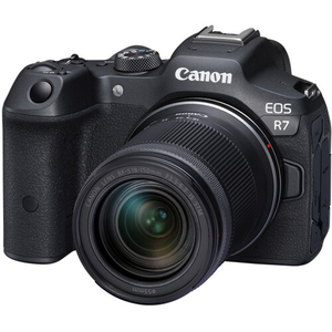 Appareil photo hybride Canon EOS R7 avec capteur CMOS, appareil photo économique compatible avec les cartes SD, stabilisation optique de l'image et écran >3 pouces - Product Image 6
