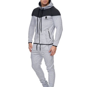 Survêtement d'hiver pour homme en molleton, taille standard, couleur unie, en coton respirant, style unique - Product Image 2
