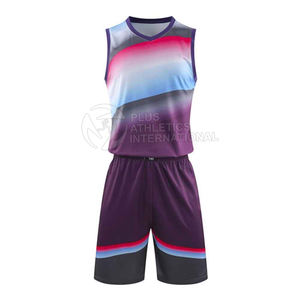 Venta al por mayor de uniforme de baloncesto de tela duradera de secado rápido Jersey y pantalones cortos para el entrenamiento de uniforme de baloncesto personalizado conjunto - Product Image 2