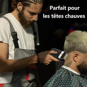 Afeitadora Rotativa Eléctrica Inalámbrica Recargable para Hombre, Recortadora de Barba y Vello Húmedo/Seco para Viaje, Cuchilla de Repuesto para Uso Facial - Product Image 4