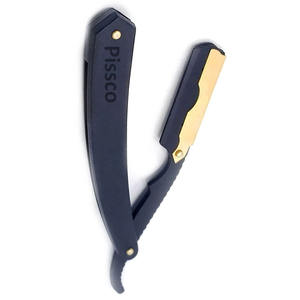 Navaja de Afeitar Plegable de Acero Inoxidable con Cuchilla Intercambiable para Barbería, Directo de Fábrica - Product Image 4