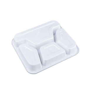 Fiambrera rectangular de plástico para comida, contenedores desechables de plástico para llevar comida - Product Image 6