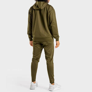 Chándal para Hombre con Bolsillo, Precio al por Mayor, con Capucha y Mangas Completas, Material Cómodo, Diseño de Cintura Elástica / Diseño de Color Sólido - Product Image 2