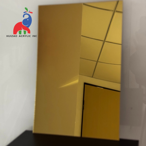 Chinesischer Fabrikpreis 1220*2440mm 1mm 2mm 3mm Spiegel-Gold-Silber-Acrylplatte für Werbung und Displayständer - Product Image 2
