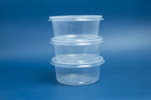 Récipients alimentaires jetables à emporter en plastique PP de forme ronde avec couvercle 350 500 550 600 700ml à bas prix d'usine - Product Image 4