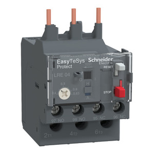 Relè Termico Differenziale di Sovraccarico SCHNEIDER ELECTRIC LRE04 EasyPact TVS 0.4...0.63 A Classe 10A - Product Image 1