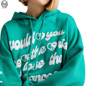 Sudadera con Capucha Corta Holgada de 600 Gsm, 100% Algodón, con Botones, Personalizable, Unisex, Talla Grande, Forrada con Forro Polar Ecológico - Product Image 5