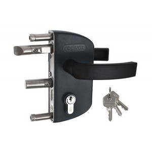 ล็อคสวน locinox lakz ที่มีด้ามจับบนโปรไฟล์40มม. 7016 Ral - Product Image 1