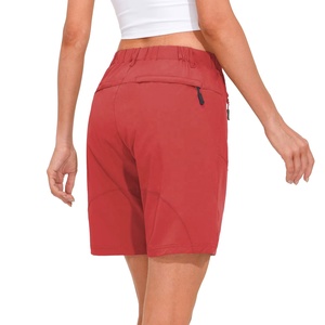 Shorts de bain décontractés en polyester souple, sublimés, pour la randonnée, pour femmes, élégants et polyvalents, taille haute - Product Image 2