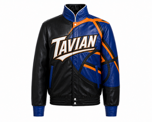 Chaqueta de Cuero Completa para Hombre Estilo Campeones 2026, Chaqueta Bomber Varsity Premium con Logotipo Personalizado, Fabricante OEM ODM - Product Image 1