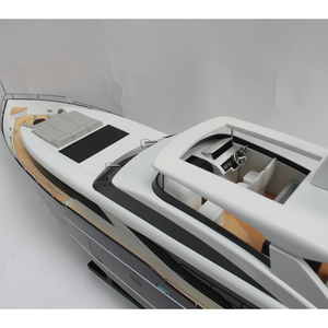 โมเดลเรือสปีดโบ๊ท30ม. สำหรับตกแต่งบ้านผลิตในเวียดนามโมเดลเรือเร็ว30ม. (สีน้ำเงิน/ดำ) - Product Image 3