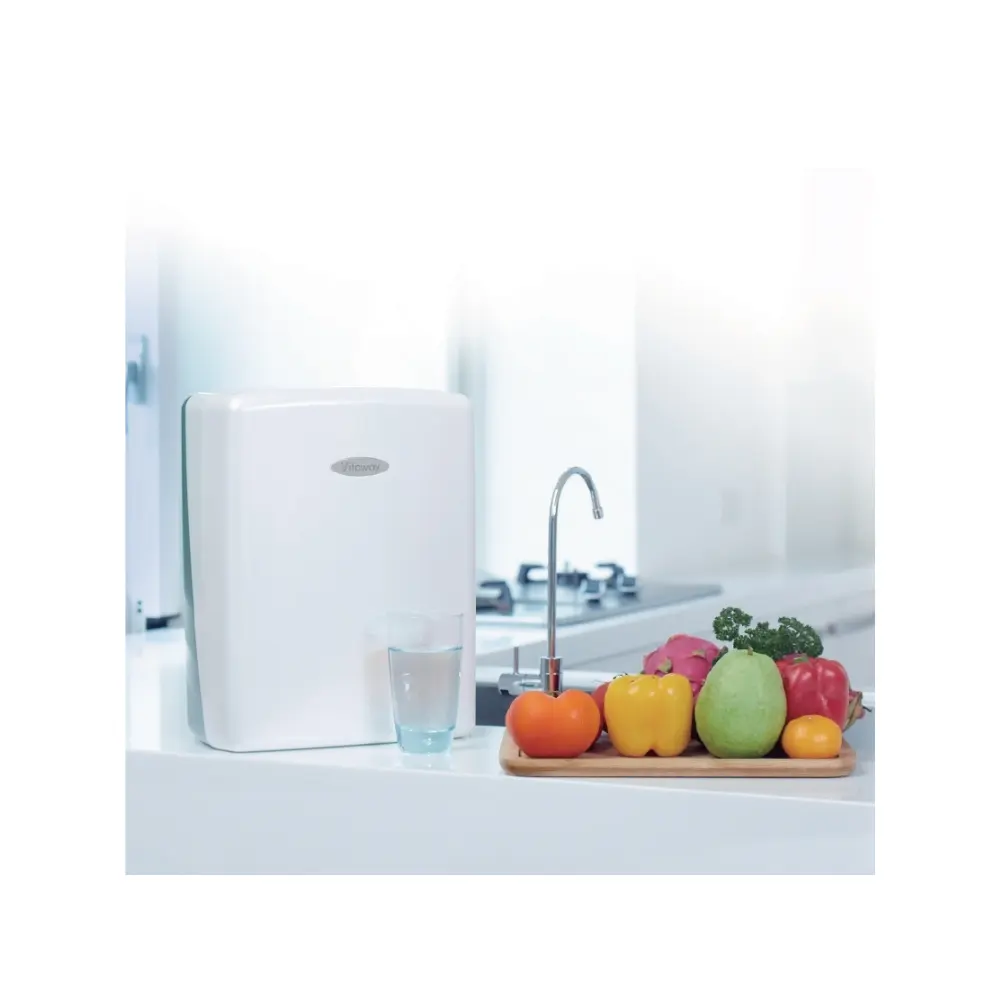 Sistema di filtrazione dell'acqua potabile per la cucina