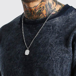 Sudadera de lavado ácido de peso pesado para hombre de calidad superior nueva llegada Streetwear 100% algodón para sudaderas básicas de invierno - Product Image 4