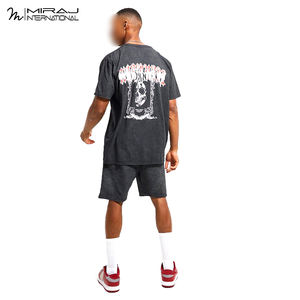 ชุดสั้นสำหรับผู้ชายชุดซักแบบลำลองมีน้ำหนักเบาสวมใส่สบายเสื้อผ้าชั้นนอกสำหรับผู้ใหญ่ขายดีล่าสุดสไตล์ฤดูร้อน - Product Image 2