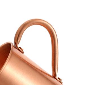 Mug en cuivre martelé de qualité supérieure pour Moscow Mules, 100% cuivre pur, gobelet à cocktail - Product Image 3