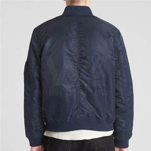 El último diseño de encargo de los hombres chaqueta de bombardero 2025 chaqueta de bombardero al por mayor para los hombres - Product Image 5