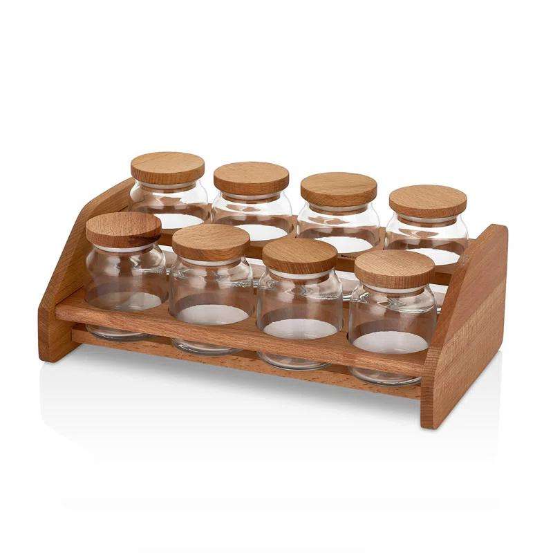 Wooden Spice Unusual Spice Rack Unique Spice Jars Spice Jars