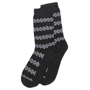 Men's <b>Socks</b> - Black - Product Image 1